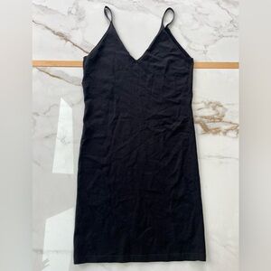 Dion Lee Sleek Black Jersey Mini Dress